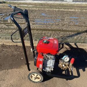 [JL16]ASADA high pressure washer XTA13 3.7kw 5Ps[ hose lack of starting only verification ][ shipping pickup possibility Ishikawa prefecture ]