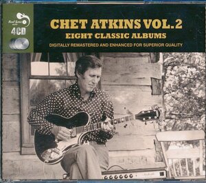 エレキギター輸入盤┃チェット・アトキンス│Chet Atkins┃８ Classic Alubums ２│┃mcpsRGMCD-032┃管理6820