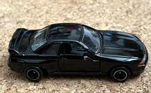 ◇トミカ 日産 スカイライン GT-R VスペックⅡ R32 ブラック 中古 ミニカー 現状 黒 32R_画像4