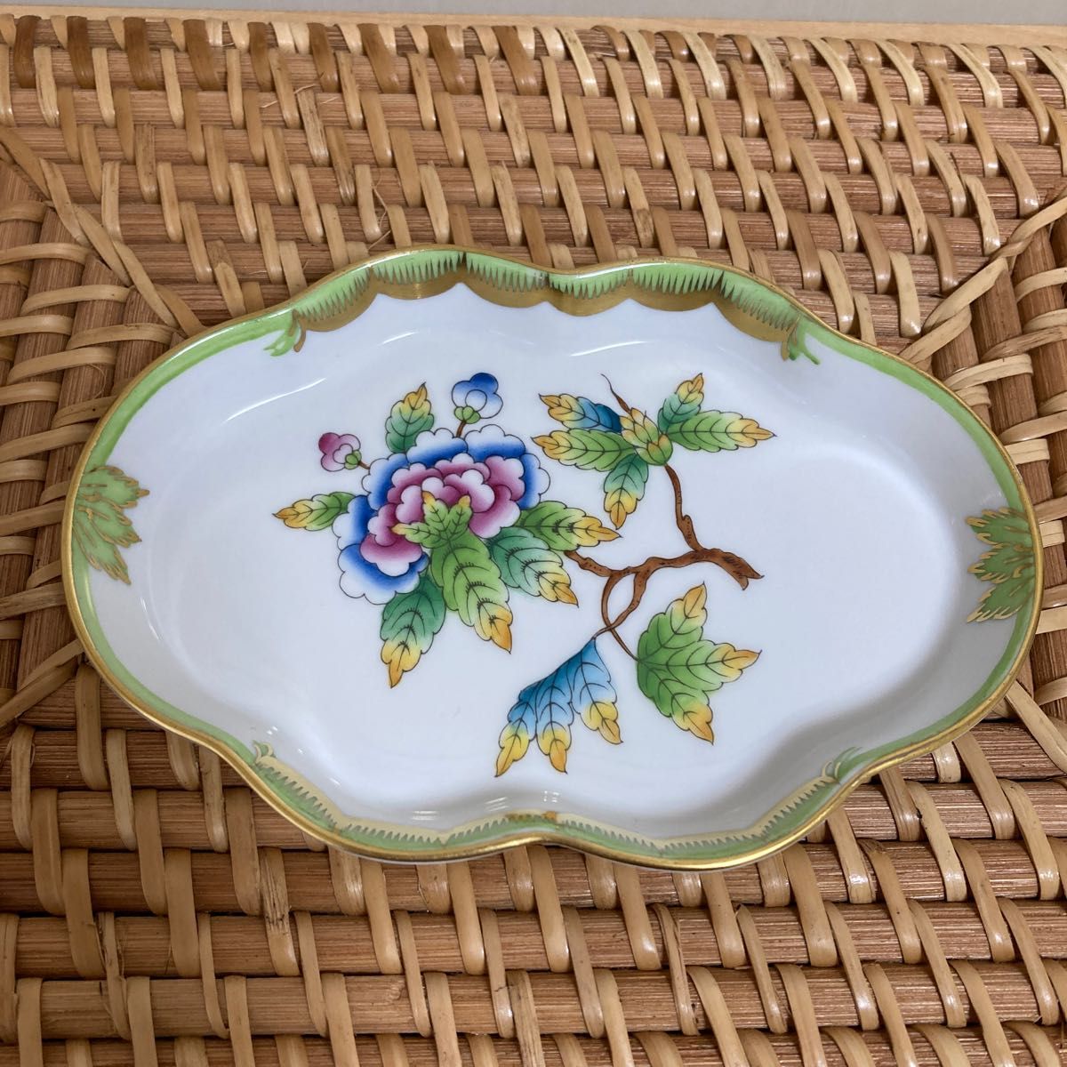 ナチュラ 希少♡美品♡専用箱あり♡ヘレンドHerendビクトリアブーケ