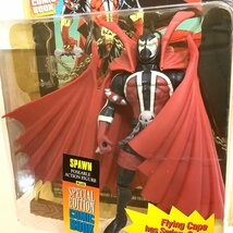 スポーン SPAWN TODD TOYS ウルトラアクションフィギュア コミック付 フライングケープ_画像7