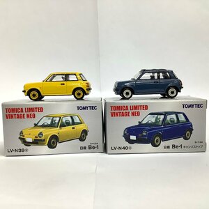 1/64 TOMICA LIMITED VINTAGE NEO 2種セット LV-N39a 日産 Be-1 LV-N40a 日産 Be-1 キャンパストップ トミカ TOMYTEC NISSAN