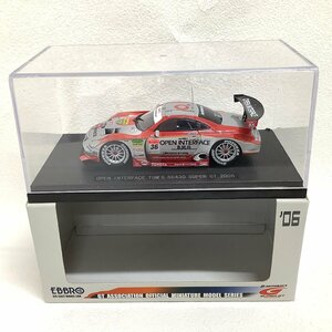 EBBRO エブロ 1/43 '06 SUPER GT 500 OPEN INTERFACE TOM'S SC430 SILVER/RED TOYOTA レクサス 2006 SERIES