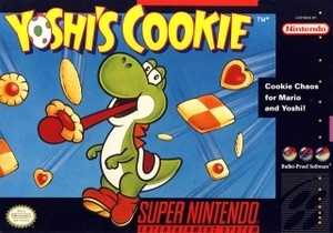 ★送料無料★北米版 スーパーファミコン SNES Yoshi's Cookie ヨッシーのクッキー