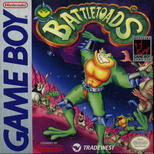 海外限定版 海外版 ゲームボーイ バトルトード Battletoads Game Boy