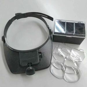 LEDライト付ヘットルーペ　MECHANICA　LOUPE　メカニカ　ルーペ