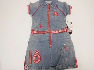 Babyphat Baby Phat Denim One-piece одежда tops мода Kids размер 5/6 MEDIUM M размер 