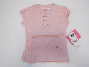 JenniferLopez ジェニファーロペス JLO 服 Tシャツ 半袖 ピンク 女の子用 サイズ3T 3歳 90～100cm