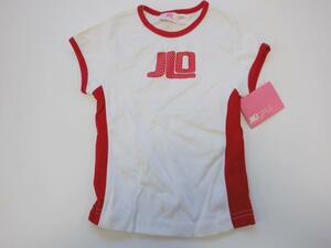 ジェニファーロペス JLO GIRLS 半袖 Tシャツ シャツ トップス キッズ サイズ5/6 MEDIUM Mサイズ