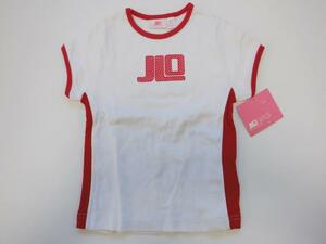  Jennifer Lopez JLO GIRLS футболка рубашка tops девочка размер 6X 114~123cm ранг 