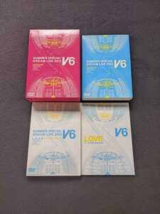 V6 SUMMER SPECIAL DREAM LIVE 2003 LOVE&LIFE　DVD　Vプログラム　VVプログラム　VVVプログラム　ライブ　愛なんだ　即決　廃盤