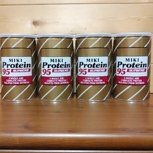 即決♪ ミキ プロティーン95 スープリーム 4缶セット★1 ミキプルーン 三基商事　/　健康補助食品・大豆たんぱく食品
