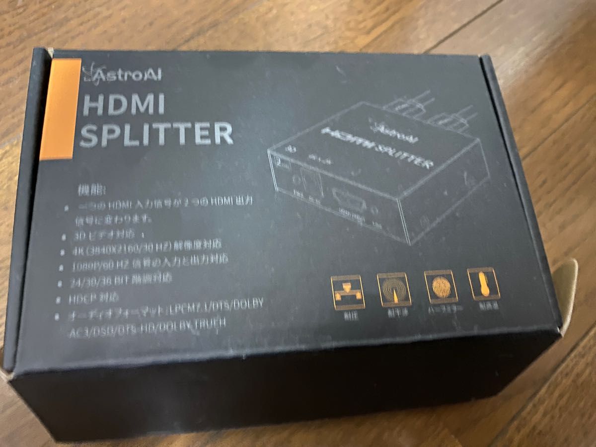 開店祝い SOOMFON 美品 HDMIスプリッター (C) AIM AVS HDMI分配器 スプリッター 18G104 1入力4出力 4K Splitter 美品HDMI スプリッター 入力 出力