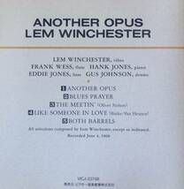 【CD】・美品・ビクター国内盤・ANOTHER OPUS / レム・ウインチェスター_画像3