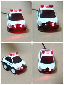  dummy scanner Skyline V35 patrol car Choro Q Saitama prefecture .LED 12V 4 light blinking anti-theft minicar Kanto 