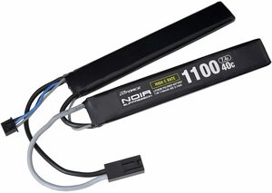 ジーフォースNoir 7.4V 1100mAh 40C SOPMOD対応 サドルパック GFG932