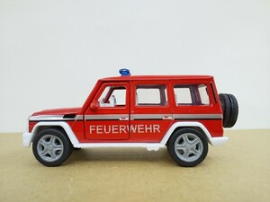 ■ SIKUジク 2306 1/50 Mercedes-AMG G65 Feuerwehr Fire Brigade Pompiers メルセデス・ベンツ 消防車 ミニカー