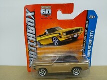 ■ MATCHBOXマッチボックス『MBX ADVENTURE CITY 1:62 ’69 CHEVY CAMARO SS 396 シェビーカマロ ミニカー』_画像1