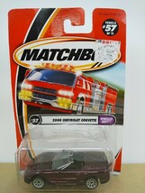 ■ MATCHBOXマッチボックス 2000 CHEVROLET CORVETTE #57 シボレーコルベット ミニカー_画像1