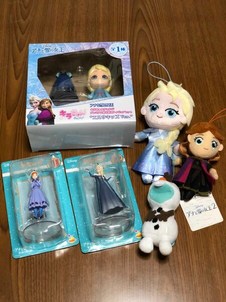 アナと雪の女王 フィギュアセット ディズニークリスマス オーナメント ぬいぐるみ