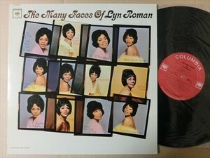 MONO盤 試聴 Moon River Fly Me To The Moon カバー他 カクテル ジャズボーカル The Many Faces Of Lyn Roman LP 2EYE ボーカルジャズ