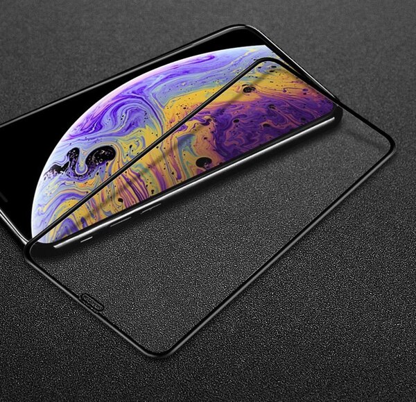 iphone11 Pro iphoneXs X フルグルーガラス保護 20D 0.3mm耐衝撃 ガラス 【iphone11 Pro/Xs/X 全面フル接着ガラス 】