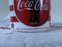 90s フランス製 コカコーラ x アルコパル ミルクガラス ヴィンテージ マグカップ arcopal Coca-Cola 1997_画像5