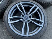 ★t-k BMW F10 F11 5シリーズ　中古 MAK LUFT FF＆245/40R19 BSブリヂストン VRX 中古スタッドレス 4本set_画像2