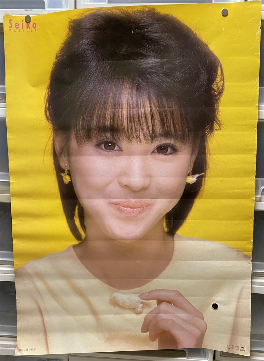 ホワイトブラウン 松田聖子 ポスター K-94 - 通販 - www