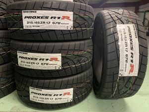 【即納OK】24年製 国産 新品ラジアル 215/45ZR17 87W(215/45-17)4本トーヨー TOYO プロクセス R1R PROXES 峠/サーキット/ジムカーナ 等