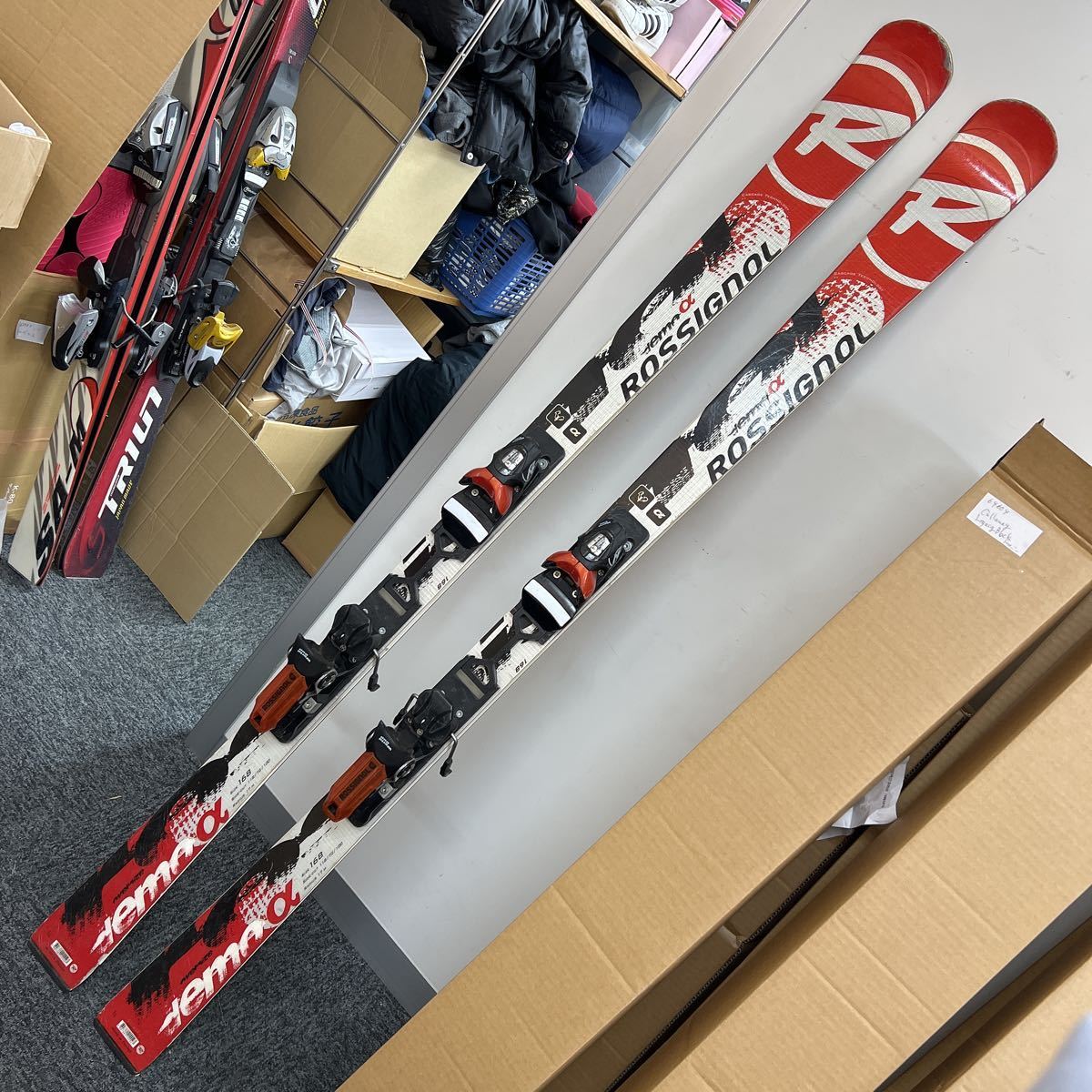 スキー板 ロシニョール DEMOALPHATI PLUS+ 167cm ジャンク-