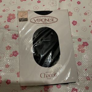 Chacott チャコット　ベロネーゼ　フーター　ブラック バレエタイツ junior S～M　(身長90～120㎝) 未開封品