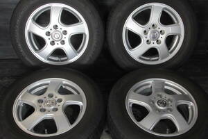 KD/条件付送料無料 良品 日産純正アルミ DUNLOP ENASAVE RV505 195/65R15×5.5J +45 5H PCD114.3 4本セット セレナ純正 セレナハイブリッド