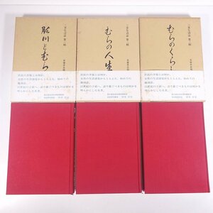 三善生活誌 全3巻セット (肱川とむら むらの人生 むらのくらし) 常磐井忠伽 愛媛県大洲市 1987 函入り単行本 郷土本 郷土誌 歴史 民俗