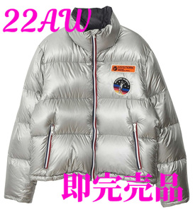 即決 22AW 未使用 即完売 定価66,000円 ヒステリックグラマー COSMIC MISSIONアップリケ ダウン ジャケット