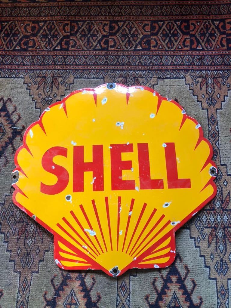 パネル ☆激レア☆ 1956年 ビンテージ SHELL 看板 アメリカ US | www
