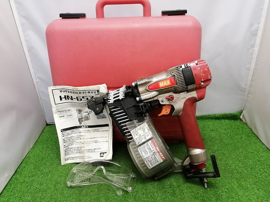 ヤフオク! -マックス 釘打ち機 hn65z1の中古品・新品・未使用品一覧
