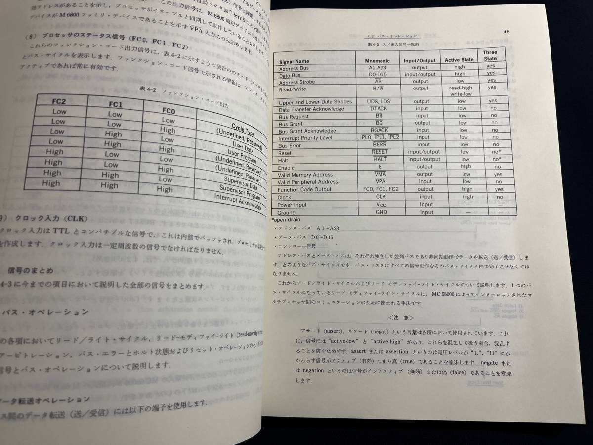数量限定価格!! M68000マイクロプロセッサ ユーザーズ・マニュアル