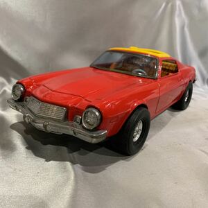 2302026 野村トーイ　ブリキ　シボレーカマロ　シボレー　カマロ　サンルーフ　Z28 CAMARO Z-28 昭和レトロ　昭和　レトロ　車　おもちゃ