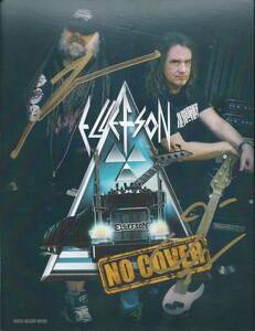 ELLEFSONe ref sonNO COVER autograph autograph go in photo card DAVID ELLEFSON( origin mega tesMEGADETH)