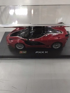 #MC061ミニカー【ブラーゴ 1/43 フェラーリ FXX K レッド】