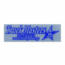Blue Panic メタリック ブルー 青色 青 トラックマスターズ ステッカー ブルーパニック mooneyes ムーンアイズ 好きの方にも truck masters_画像1