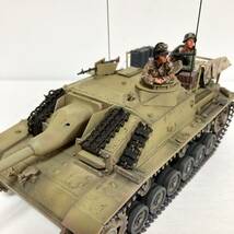 ☆完成品☆ グンゼ産業 1/35 Ⅲ号突撃砲 G型 w/フィギュア2体セット　　　　　　3号突撃砲_画像9