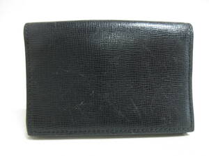 10705◆【SALE】UNITED ARROWS ユナイテッドアローズ レザー カードケース/名刺入れ ブラック 中古 USED