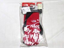 試着のみ 15AW Supreme x The North Face Winter Runners Glove Mサイズ ノースフェイス ウインター ランナー グローブ 手袋 Red NN61500I_画像3