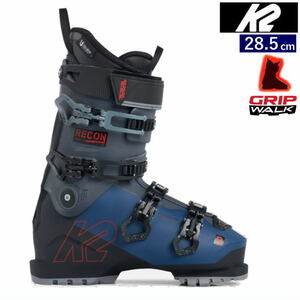 22-23 K2 RECON 100 MV color :BLUE GRAY [28.5cm pair width 100mm width ]ke- two men's ski boots 2 piece boots 
