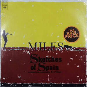 ◆MILES DAVIS/SKETCHES OF SPAIN (US LP/Sealed) -Gil Evans, Teo Macero, Paul Chambers, Elvin Jones, Johnny Coles, Jimmy Cobb