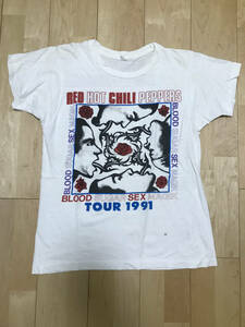 re Chile T-shirt ③/ 90s Vintage red hot chili peppers band 