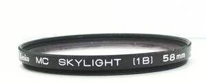 レンズプロテクター　Kenko MC SKYLIGHT(1B) 58mm (H0333)