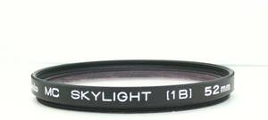 レンズプロテクター　Kenko MC SKYLIGHT(1B) 52mm (H0204)